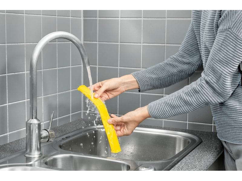 Kärcher Fenstersauger WV 4-4 Plus Schwarz/Weiss Fensterreiniger