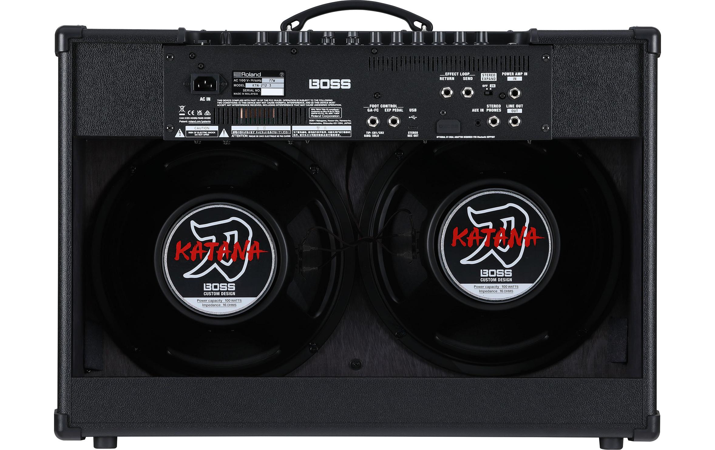 Combo KATANA-100/212 GEN 3<br>2 x 12 Modelling Combo Verstärker für E-Gitarre