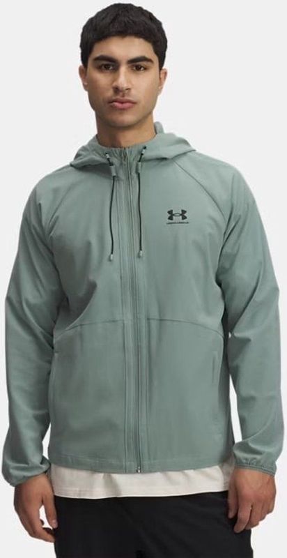Under Armour Windbreaker Sportvest Heren - Groen