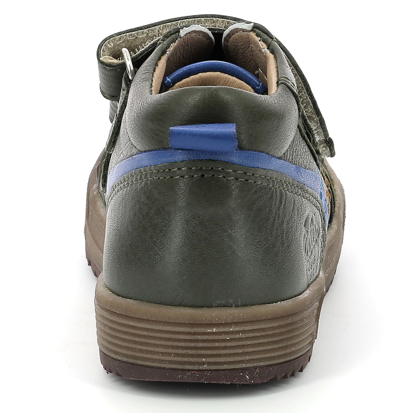 Aster Sneakers Hautes en Cuir Biboc vert foncé