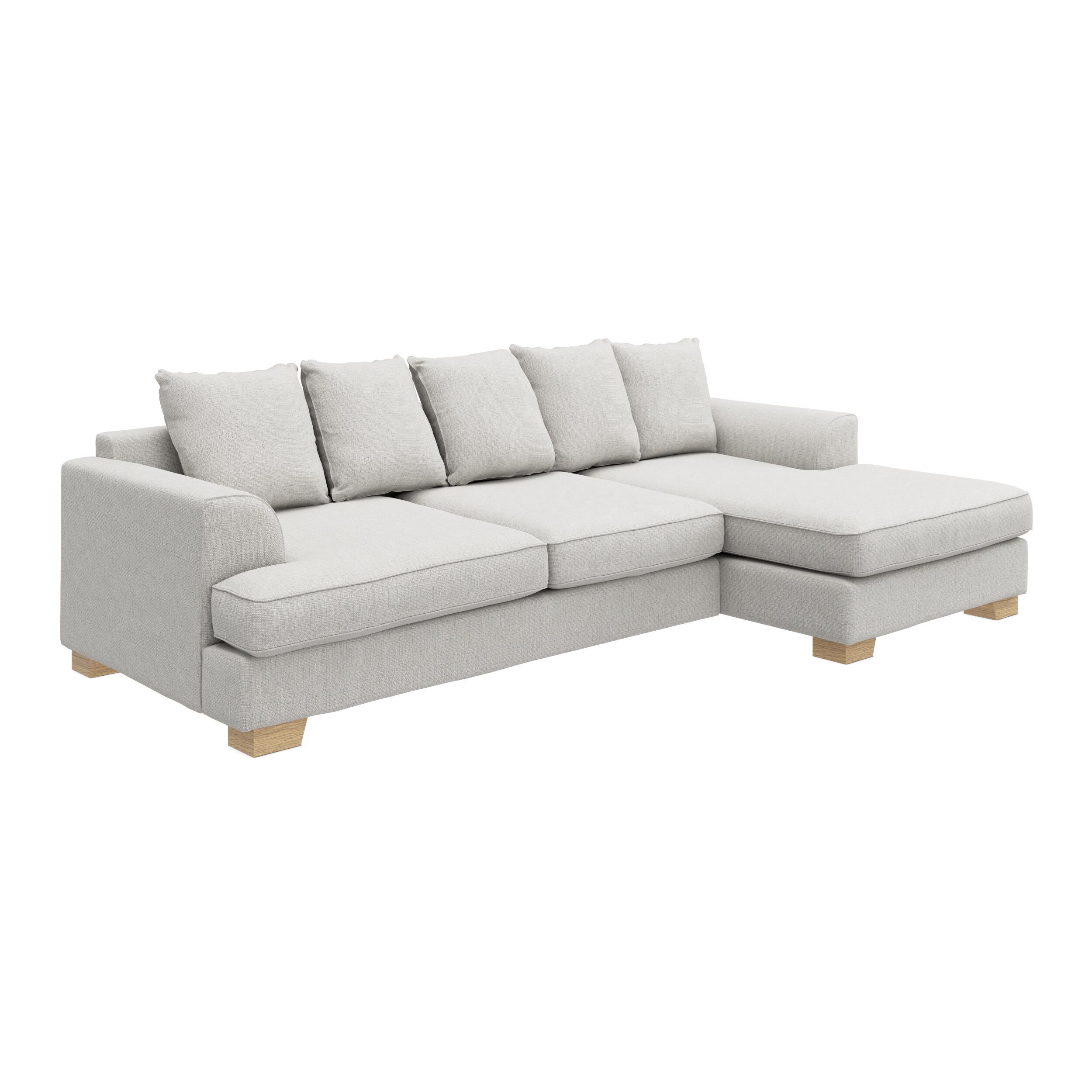 Kingston højrevendt sofa med chaiselong