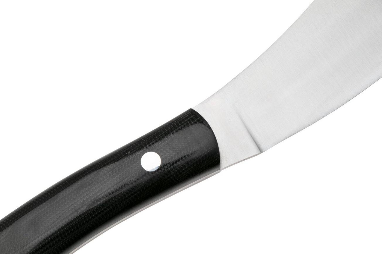 Bark River Nessmuk BR-09-141-BCM, Satin CPM Cru-Wear, Black Canvas Micarta vaststaand mes