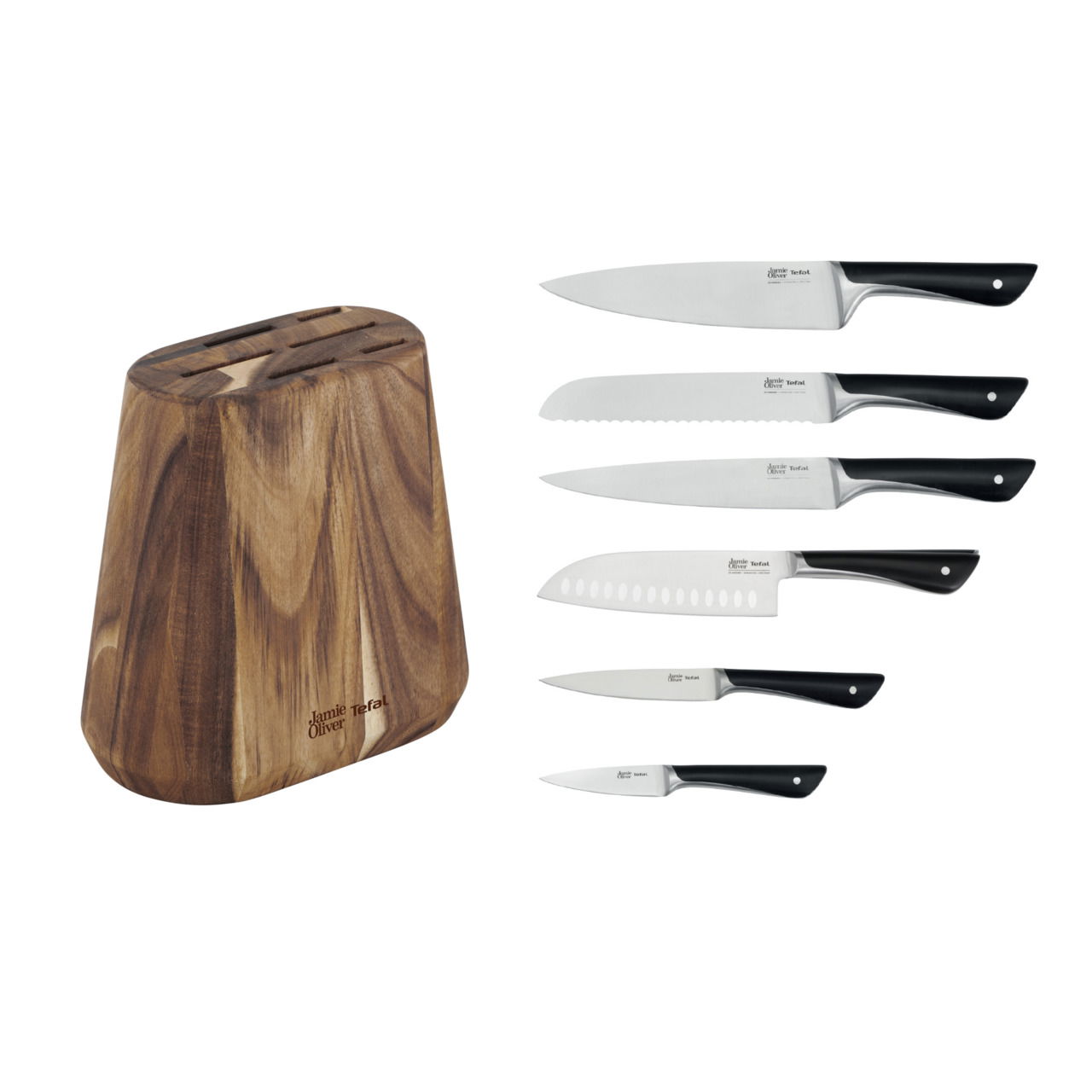 Tefal Jamie Oliver Messerblock 7-tlg. JO