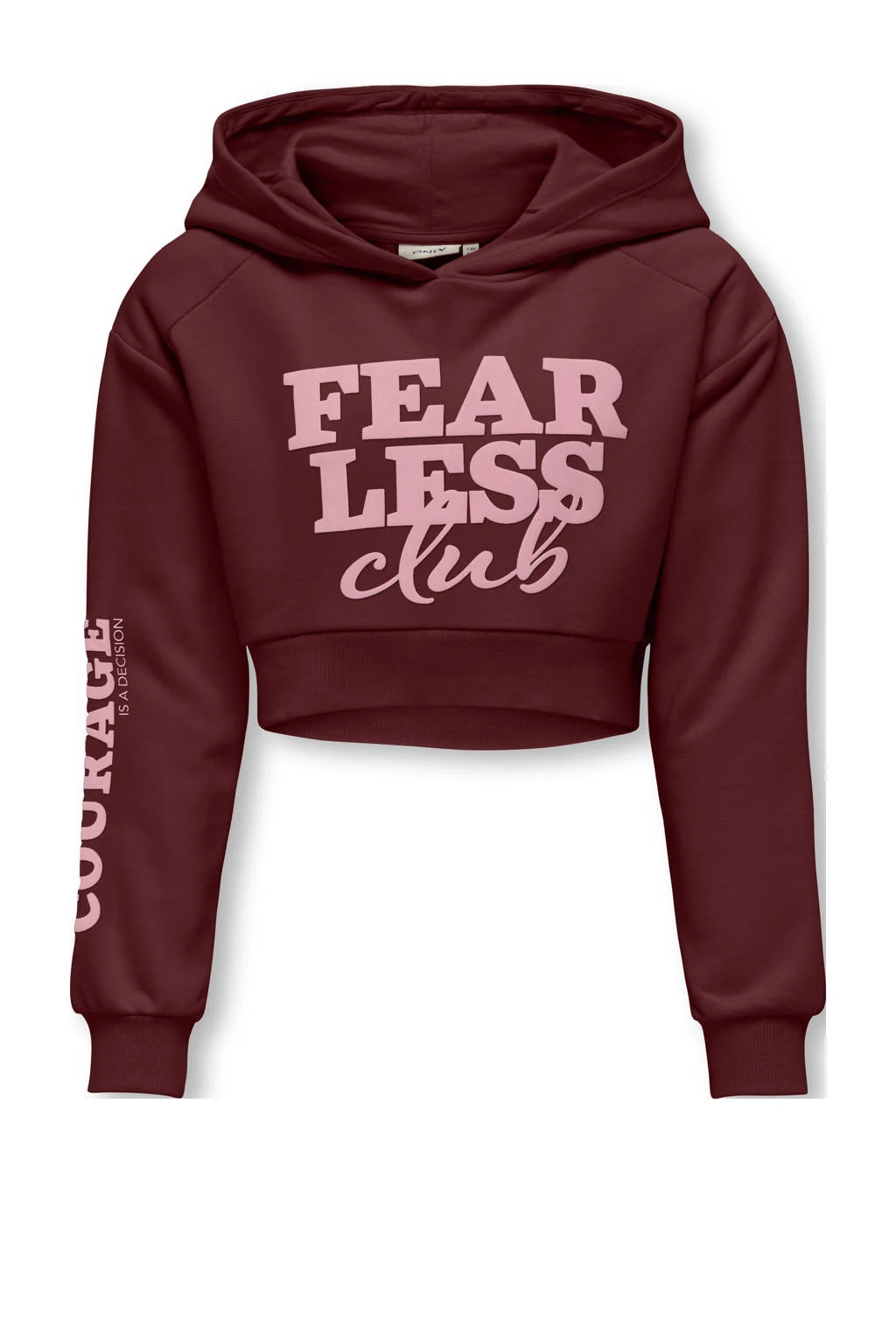KIDS ONLY GIRL hoodie donkerrood