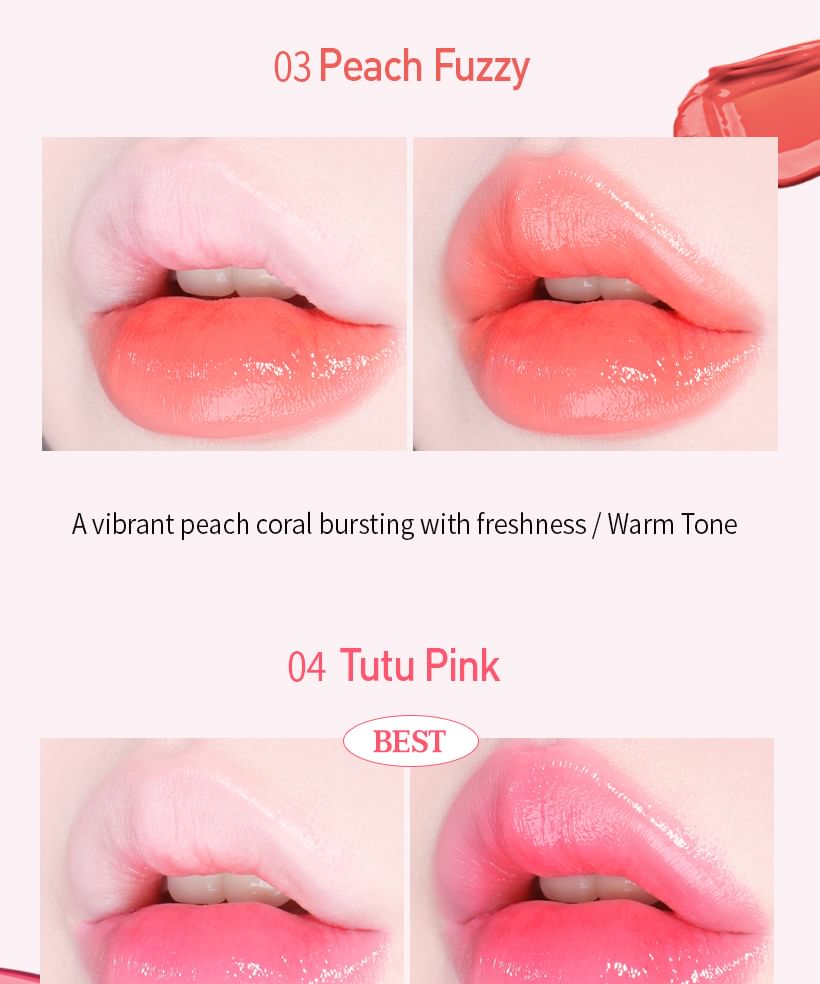MACQUEEN - Glow Melting Lipstick - 5 kleuren