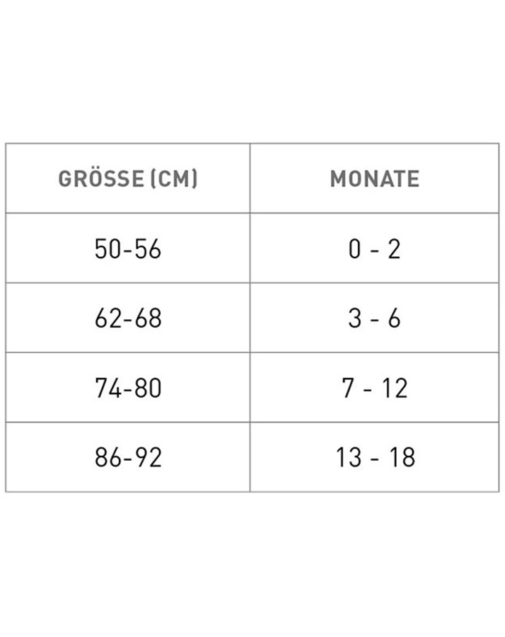 Mull-Schlafsack BABY in grün