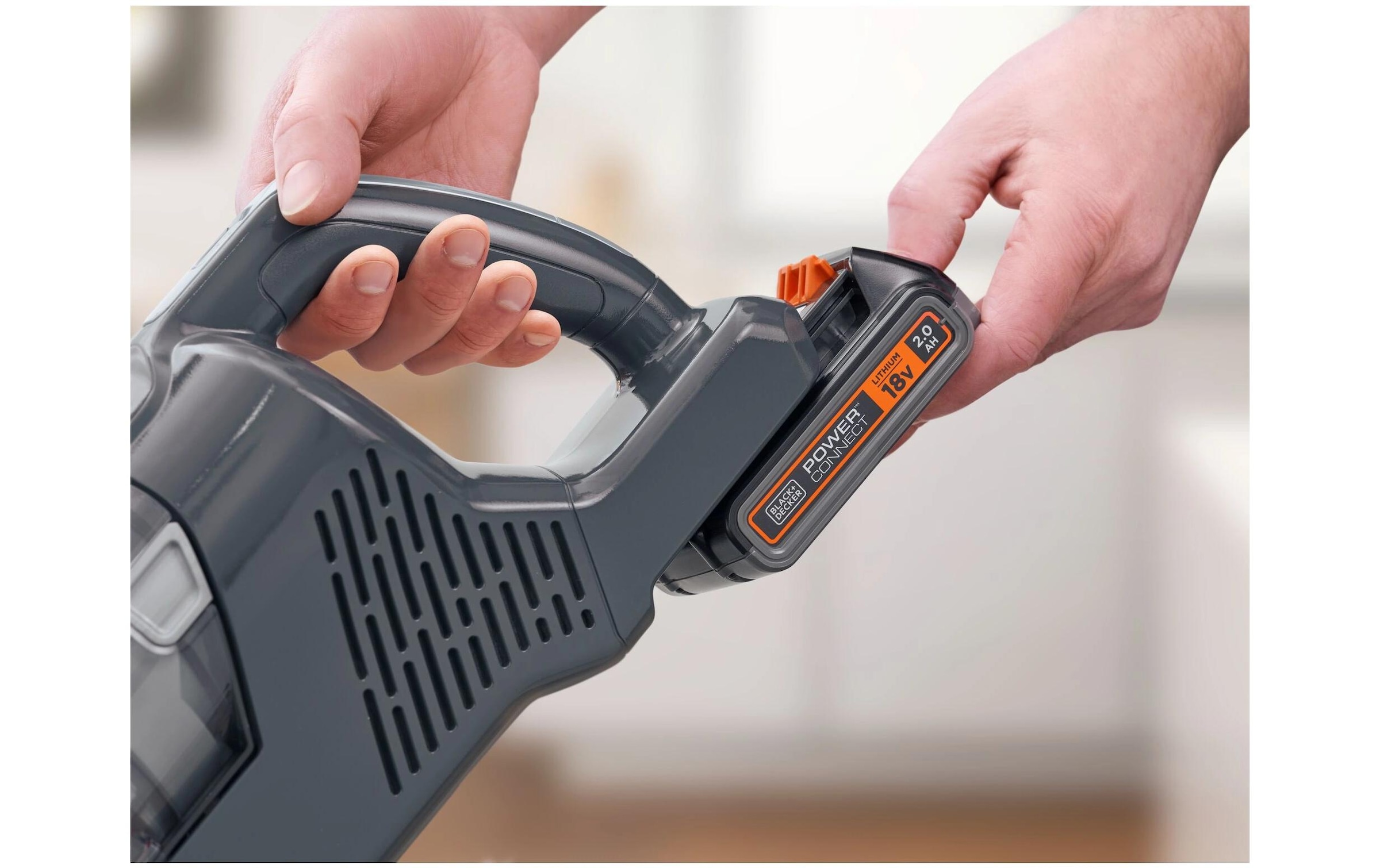 Black + Decker Akku-Hand-und Stielstaubsauger »BHFEA18D1-QW«