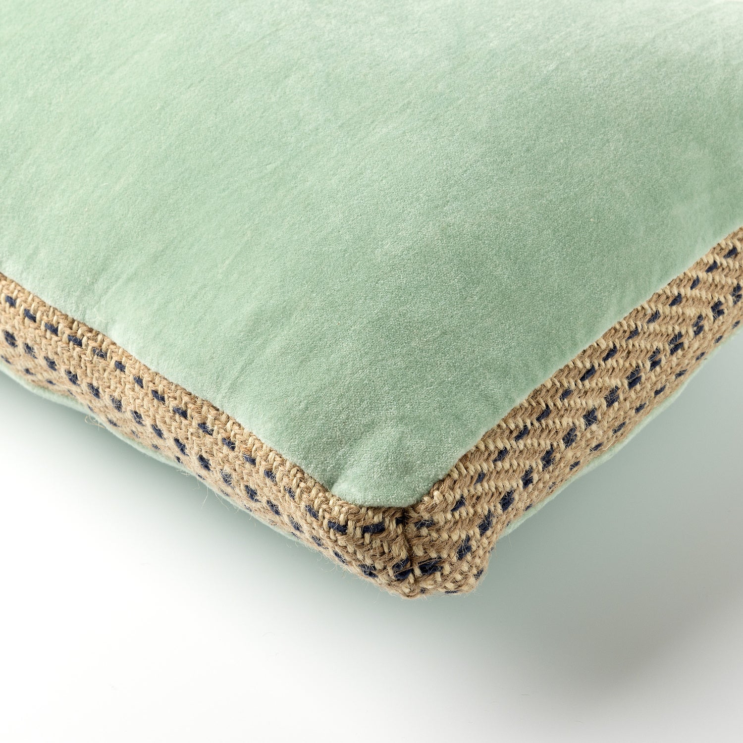 Dutch Decor sierkussen Manoe groen 50 x 30 cm