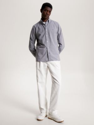 Camisa xadrez vichy de corte regular