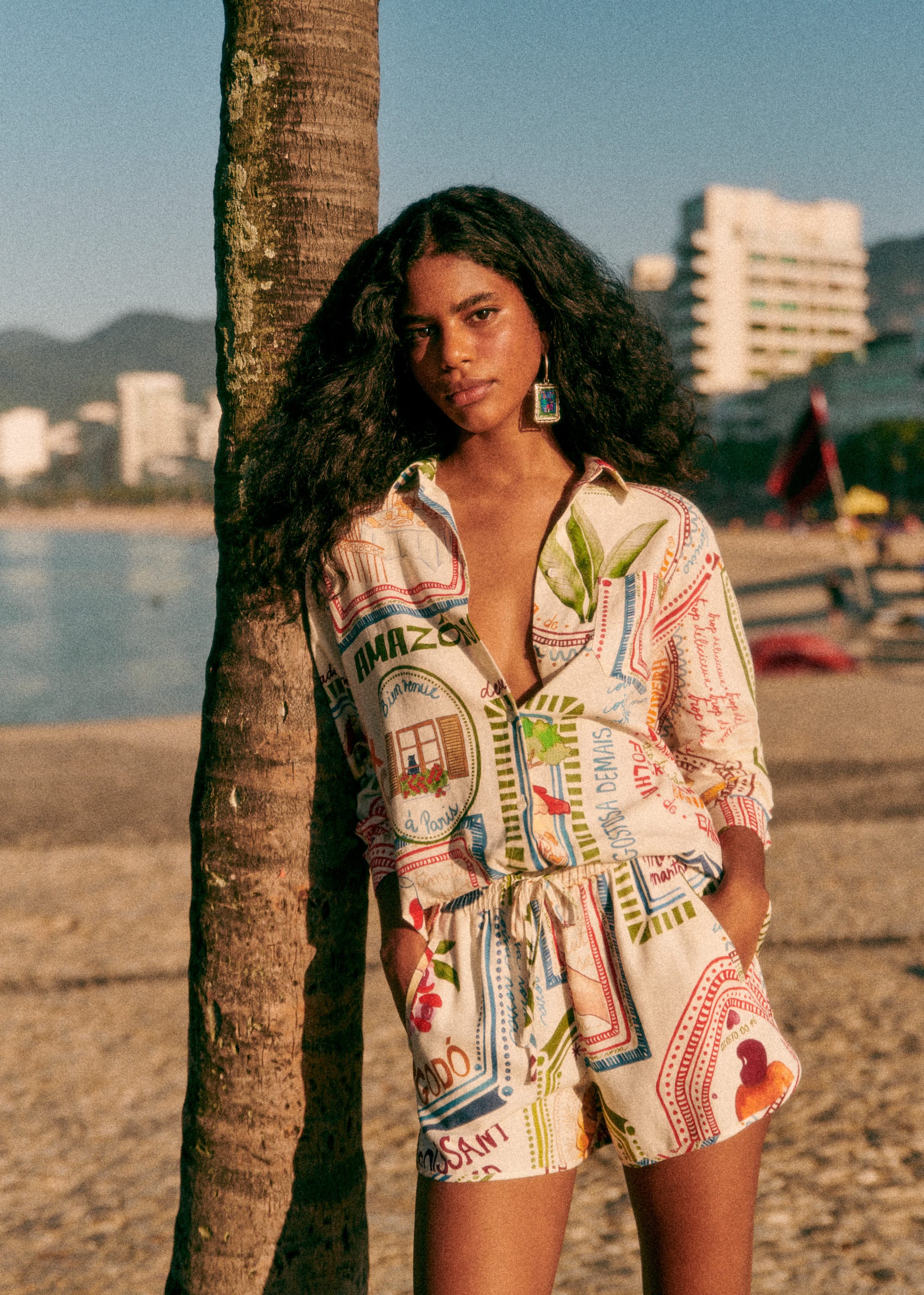 Chemise Max - Sézane x FARM Rio - Paris ama Rio - E-SHOP/CHEMISES & BLOUSES 5905306