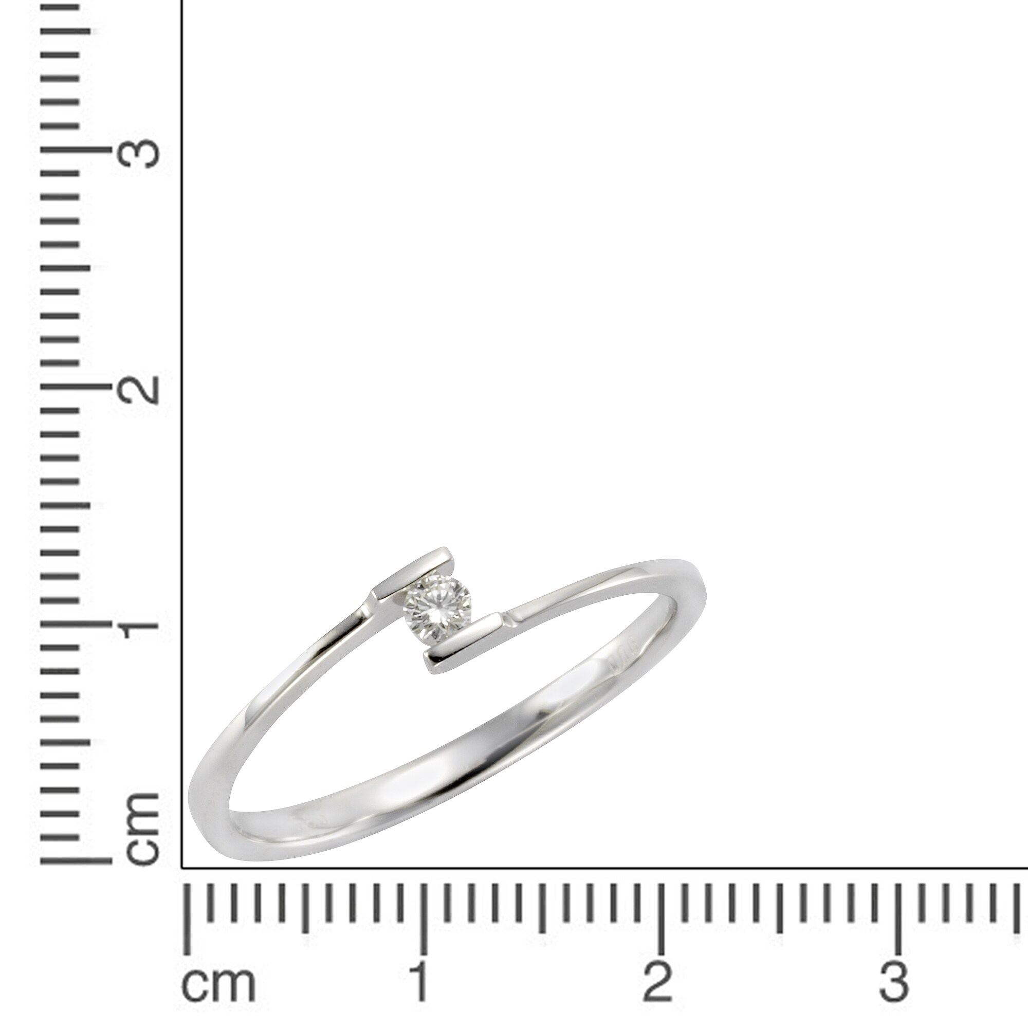 Orolino Ring Gold 585 mit Brillant 0,06ct.