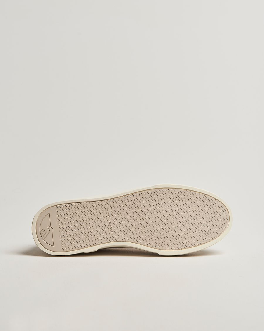 Stepney Workers Club Dellow 02 Cupsole Canvas Sneaker Ecru Raw