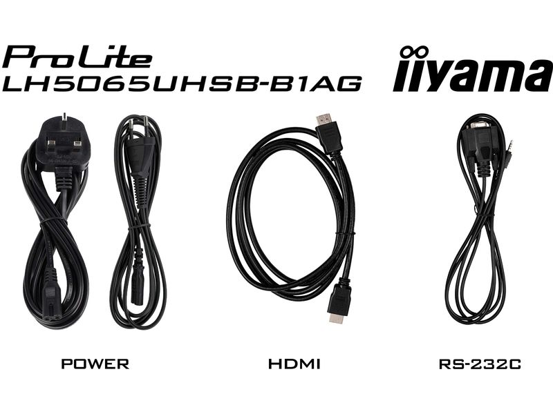 iiyama Public Display ProLite LH5065UHSB-B1AG 49.5 