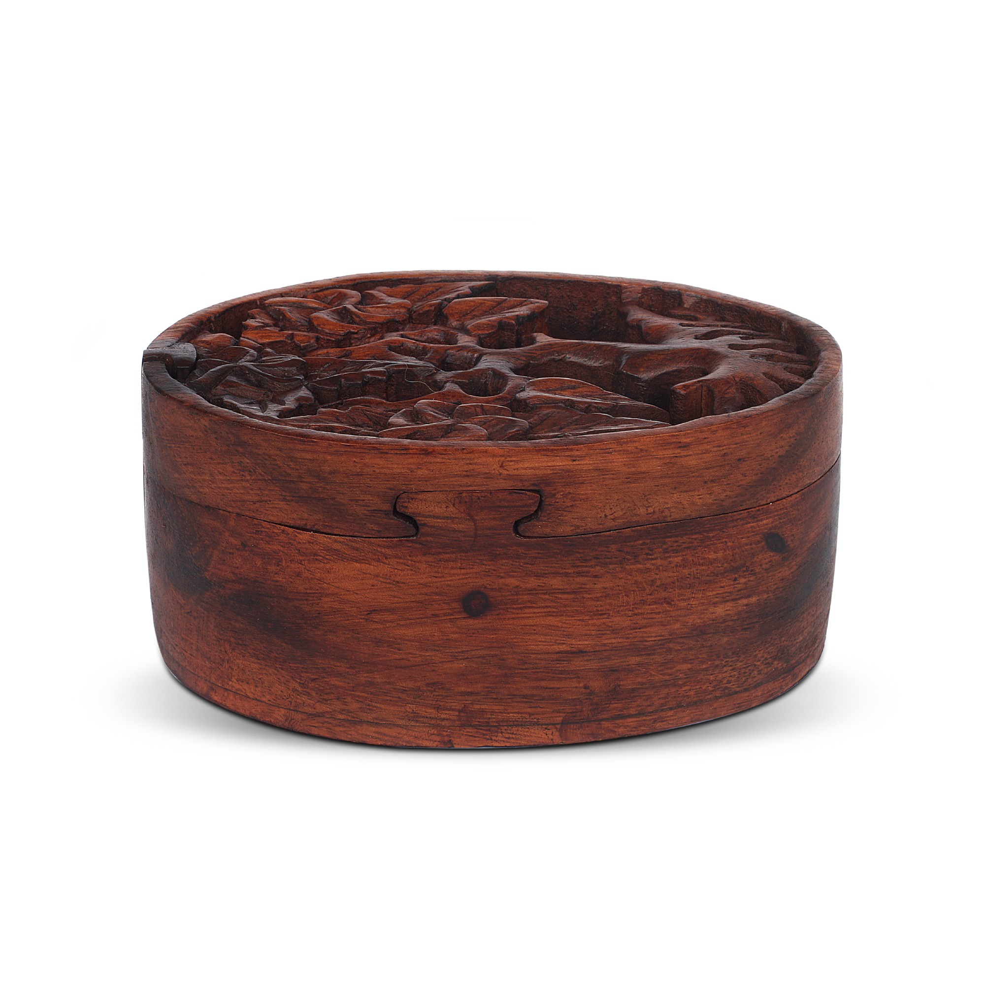 Secret Box 'Tree of Flowers' , T 14 cm, B 8 cm, H 6,5 cm von fischer's lagerhaus