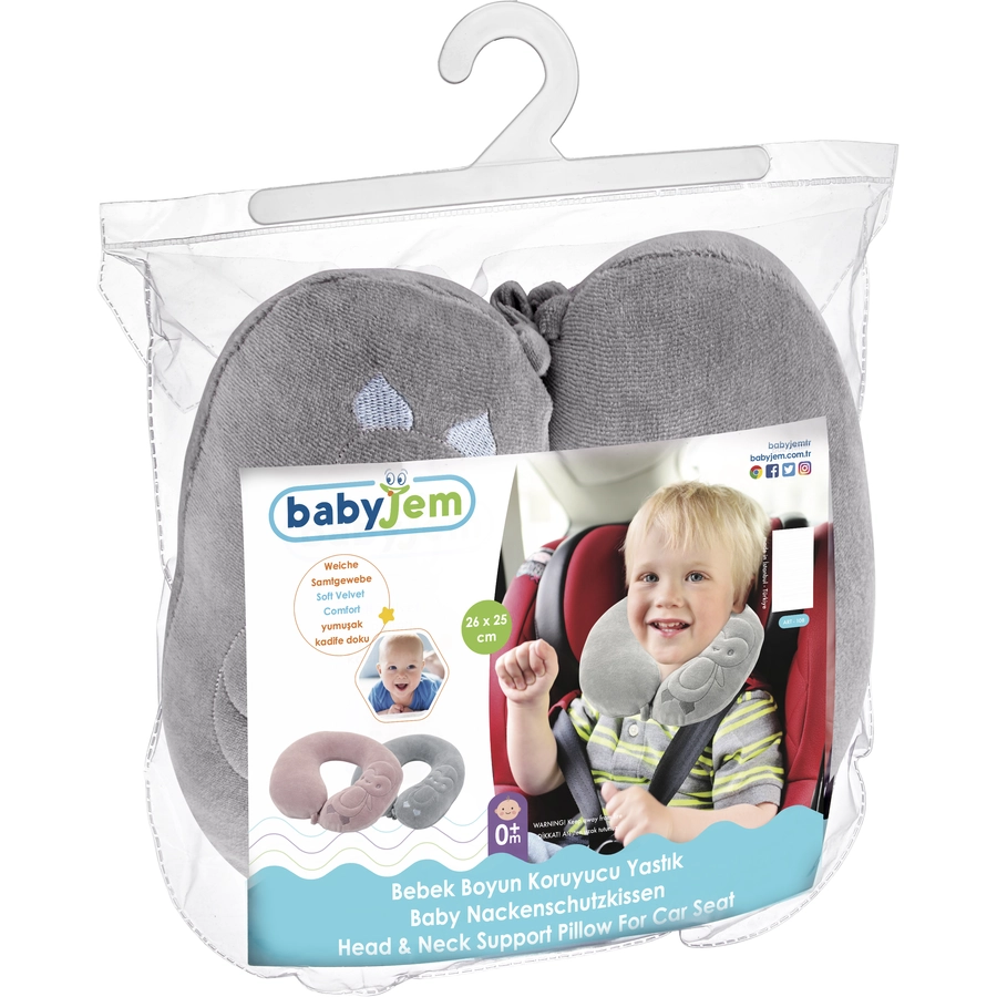 babyJem Nackenkissen, grau