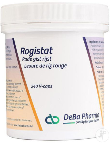 Deba Rogistat Levure De Riz Rouge 240 Gélules