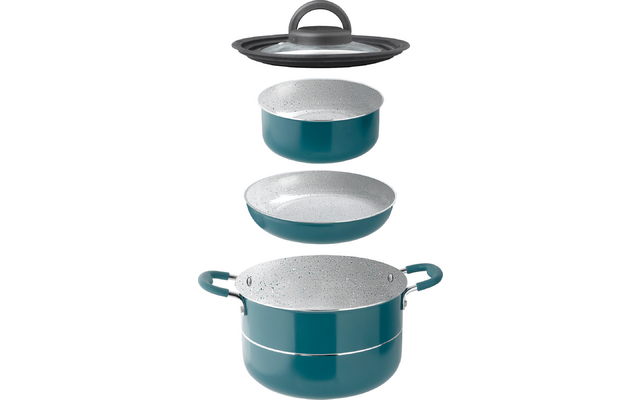 Brunner Carezza 7+1 Vacublock Kochtopfset 8-tlg. Ø 22