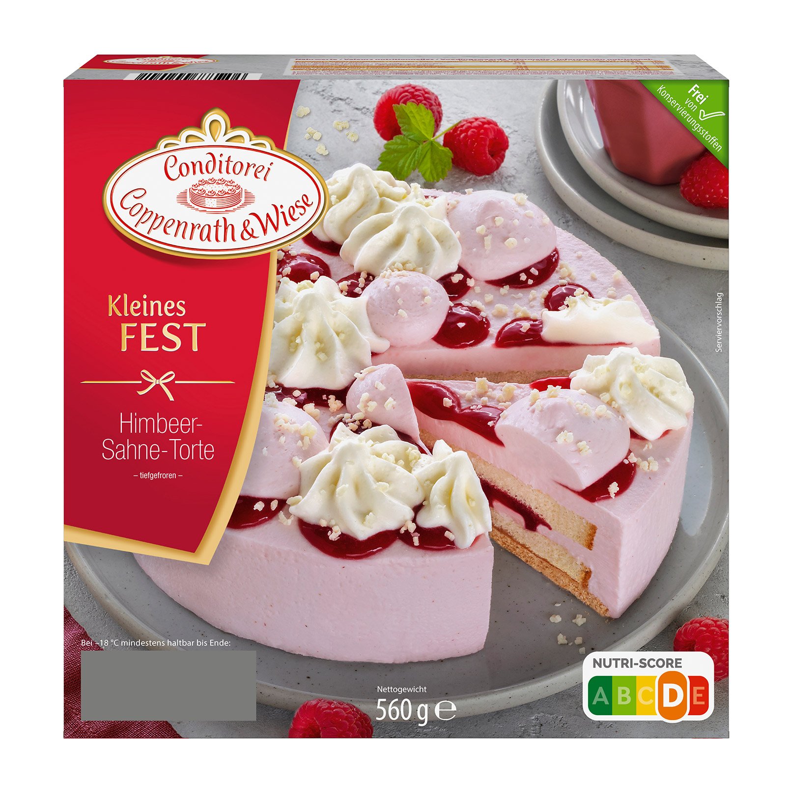 Coppenrath & Wiese Kleines Fest Himbeer Sahne Torte
