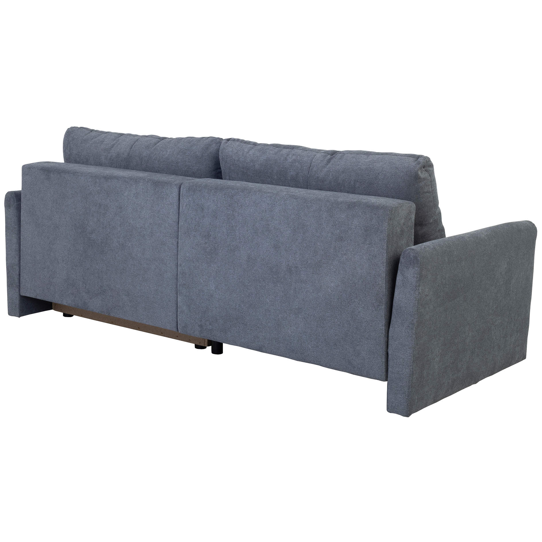 Ecksofa - steel - Liegefunktion und Staukasten - 228x146 cm