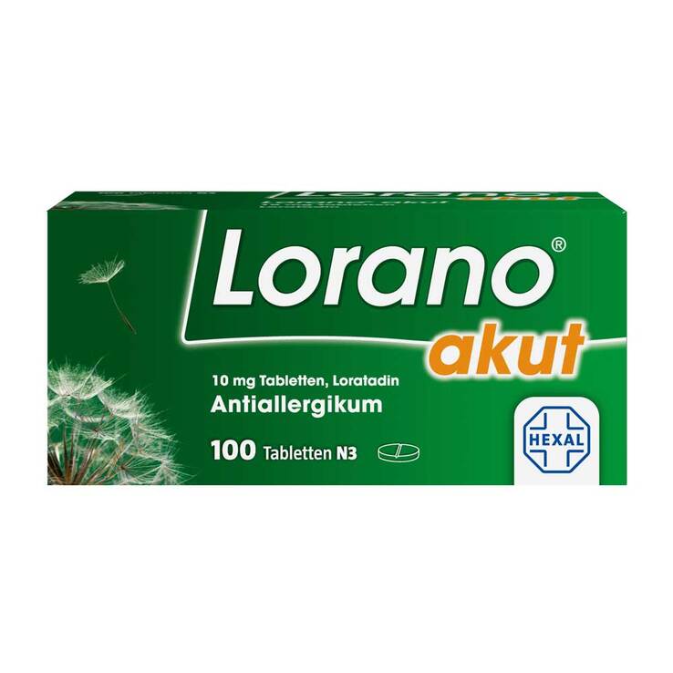 Lorano akut 10 mg Tabletten, 100 St