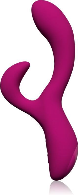 Blush Quinn Warming Rabbit Vibe vibrator met clitorsstimulator 23.3 cm