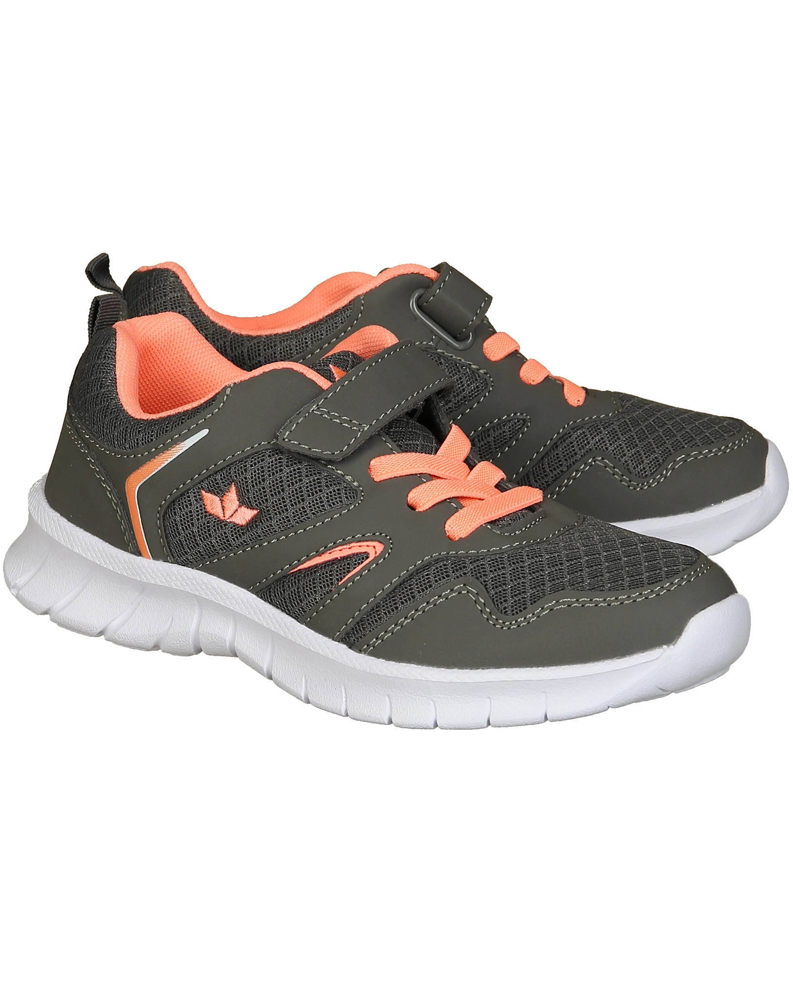 Sportschuhe SKIP in grau/lachs