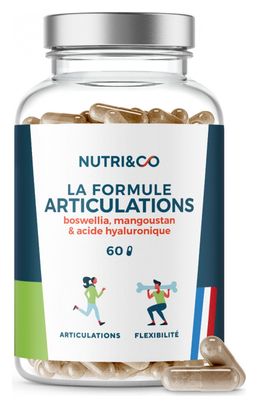 Formule Articulations - Confort Articulaire ET Protection Os et Cartilages - Vegan - 60 gélules