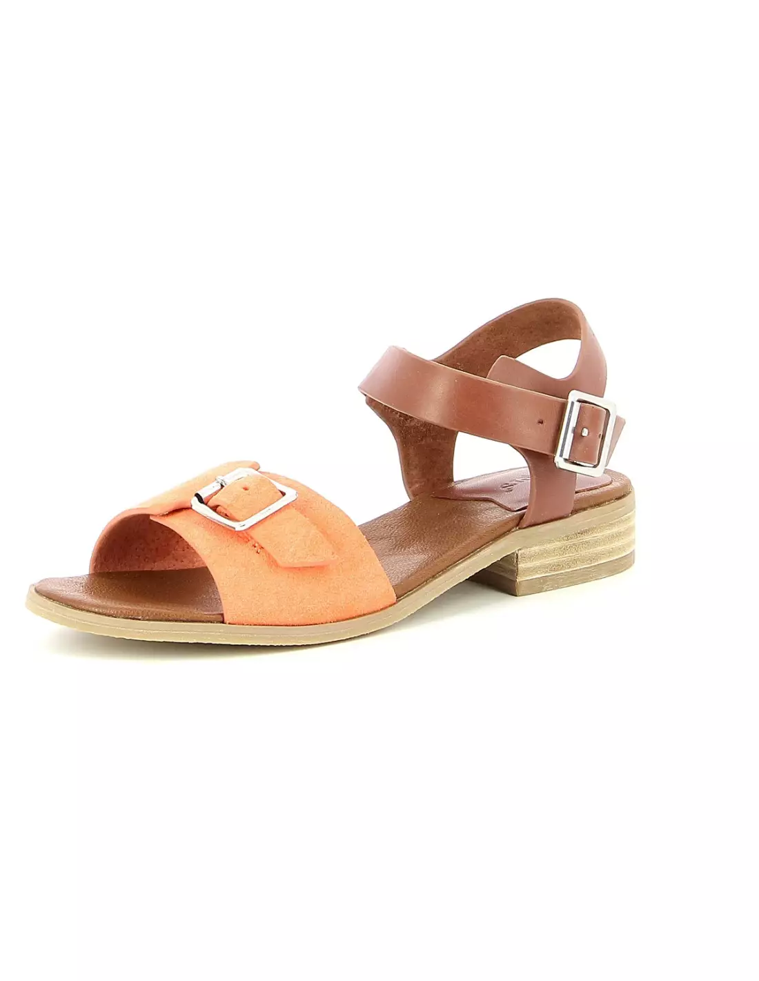 KICKERS BUCIDI - Sandales & nu-pieds Orangerougebrique