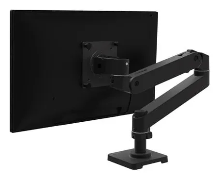 Ergotron LX Pro - Monteringssæt (drejelig arm) - modulær - for LCD display - sort - skærmstørrelse: op til 34