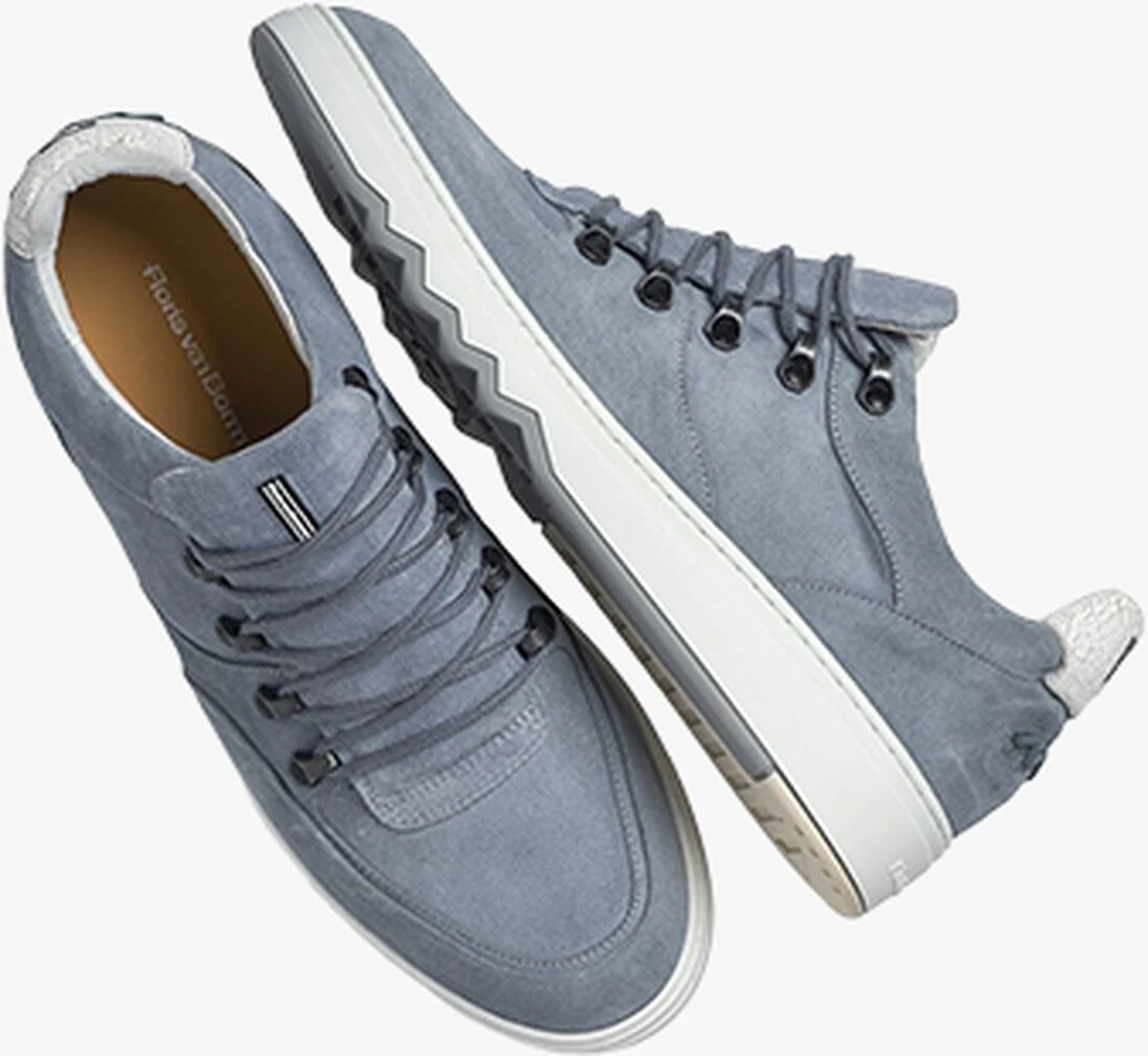 FLORIS VAN BOMMEL blauwe floris van bommel lage sneakers sfm-10164