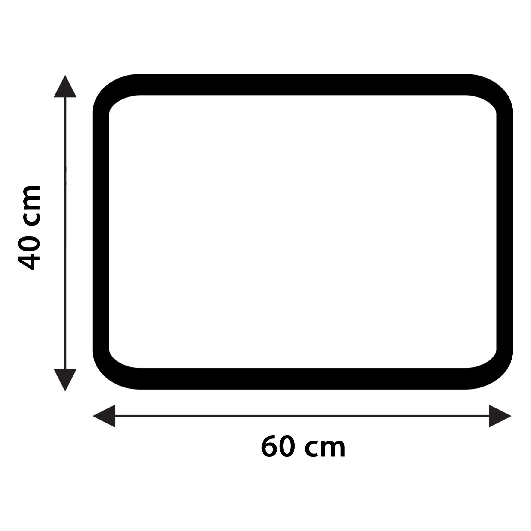 Differnz Relax badmat 40x60cm antraciet