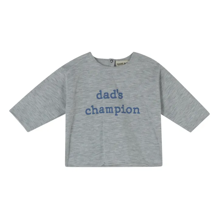 Babe & Tess T-Shirt Dad Champion | Gris clair