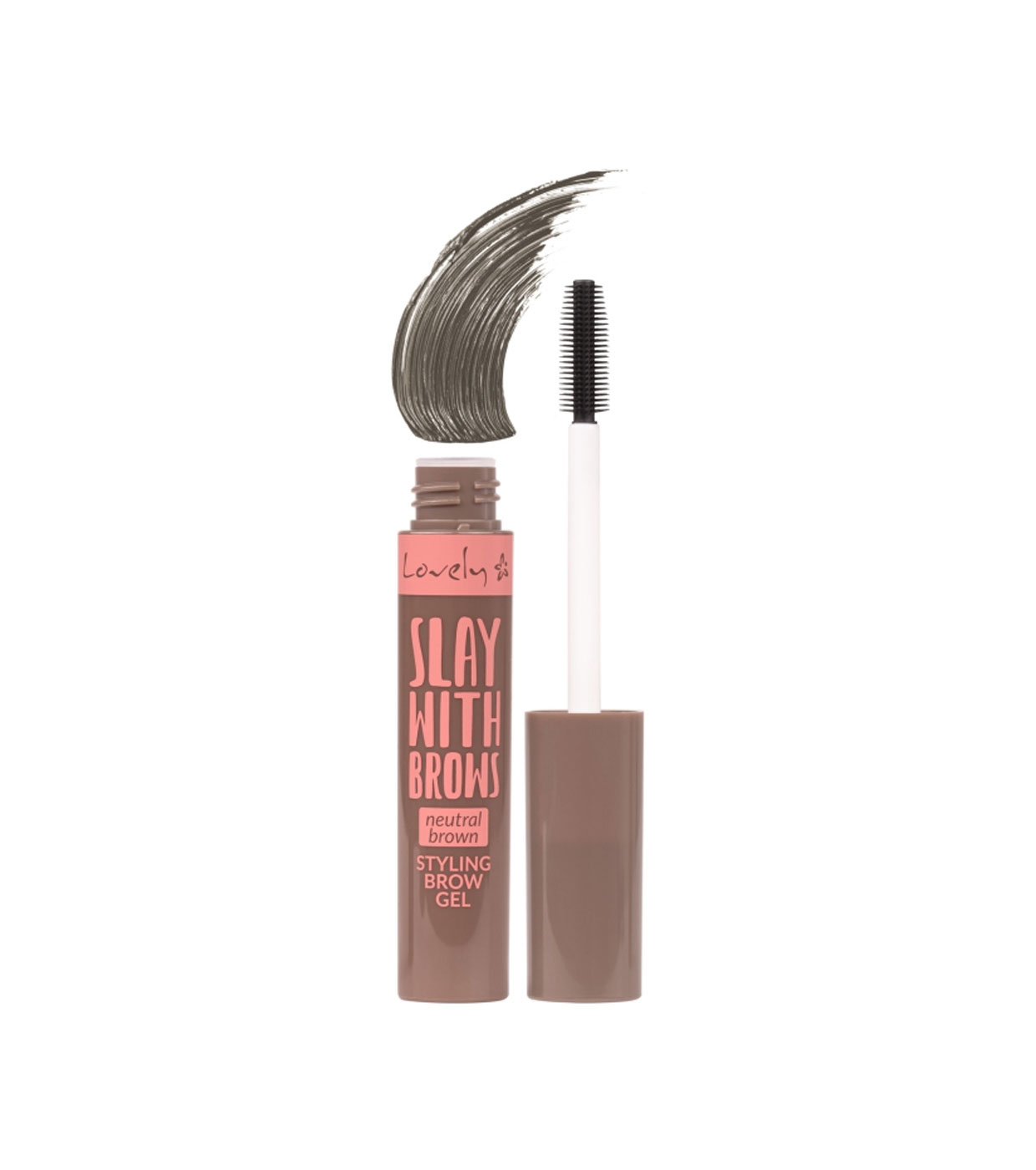 Lovely - Gel para Sobrancelhas Slay With Brows - 1: Neutral Brown