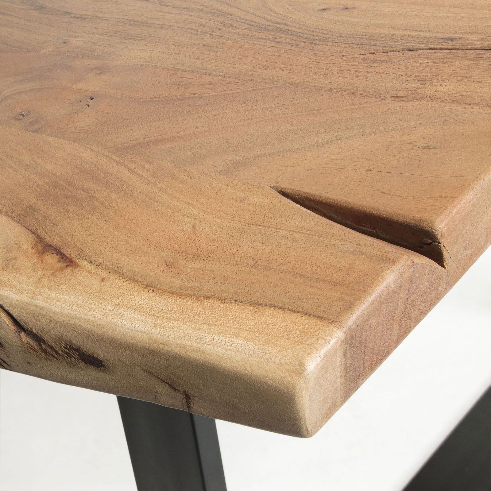 Kave Home Esstisch ALAIA 220 x 100 cm Akazie massiv