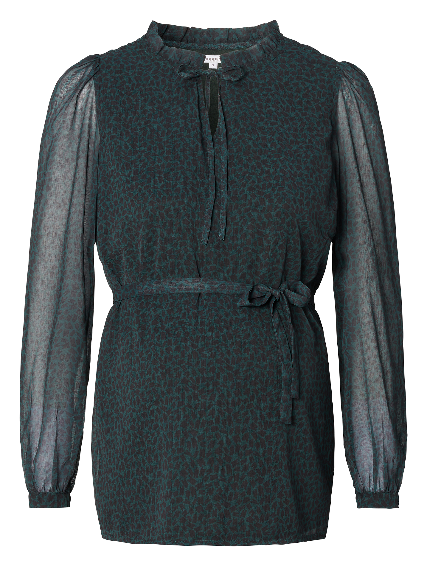ROSELLE - Blouse de grossesse ceinturé | Vert