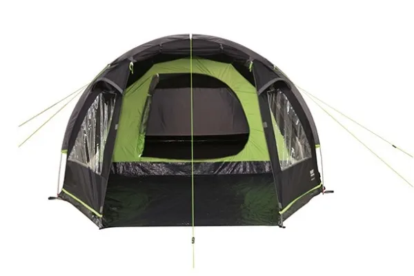 High Peak Atmos 3, Kuppeltelt, 3 person(er), Sort, Grøn