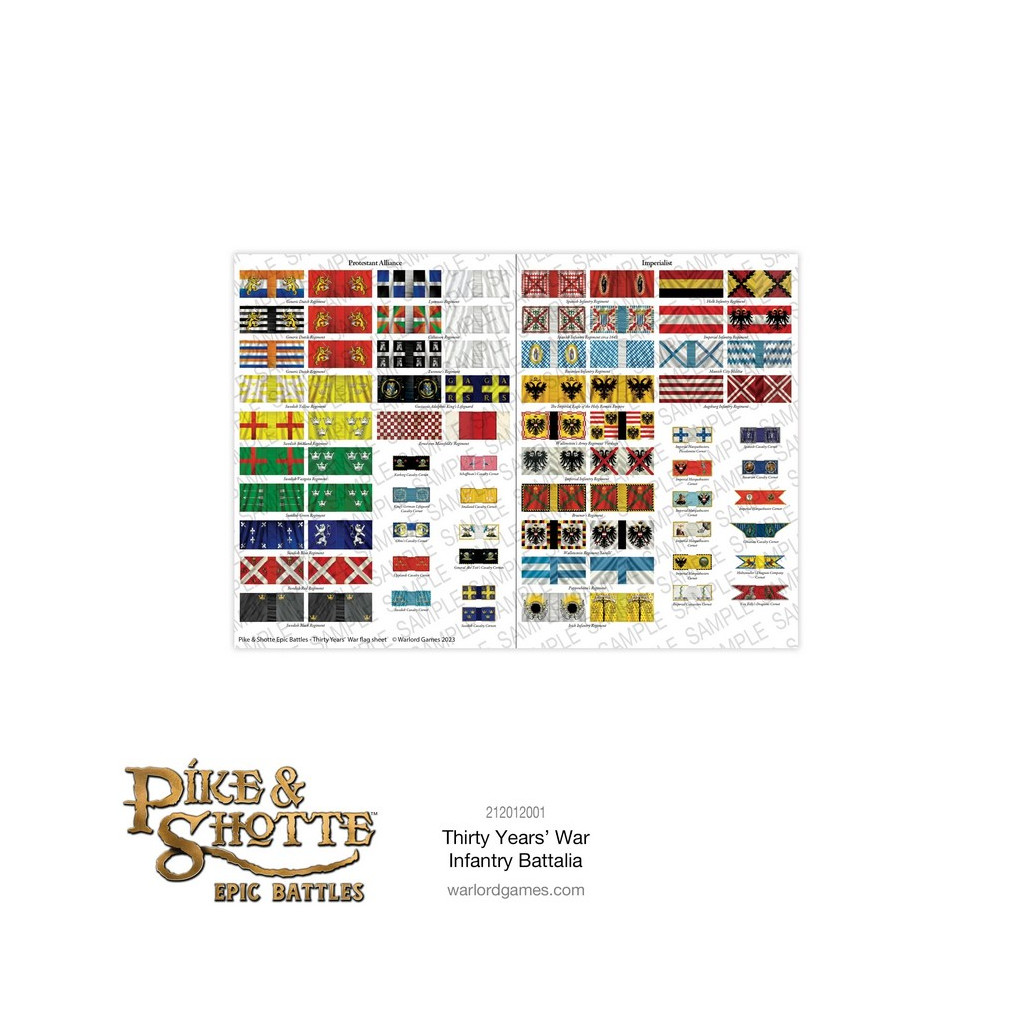 Pike & Shotte Epic Battles - Thirty Years War Infantry Battalia