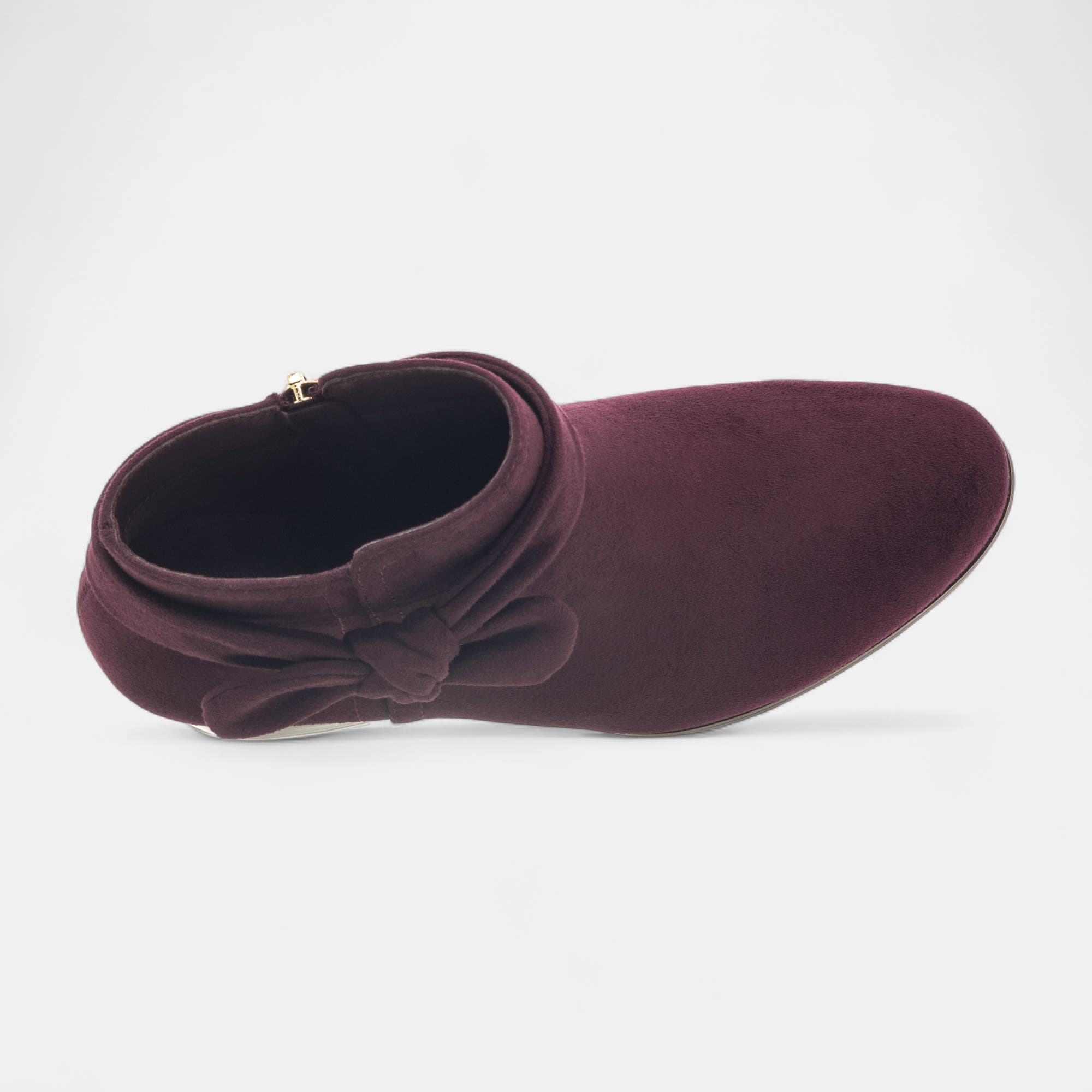 Bottines à talon Femme bordeaux