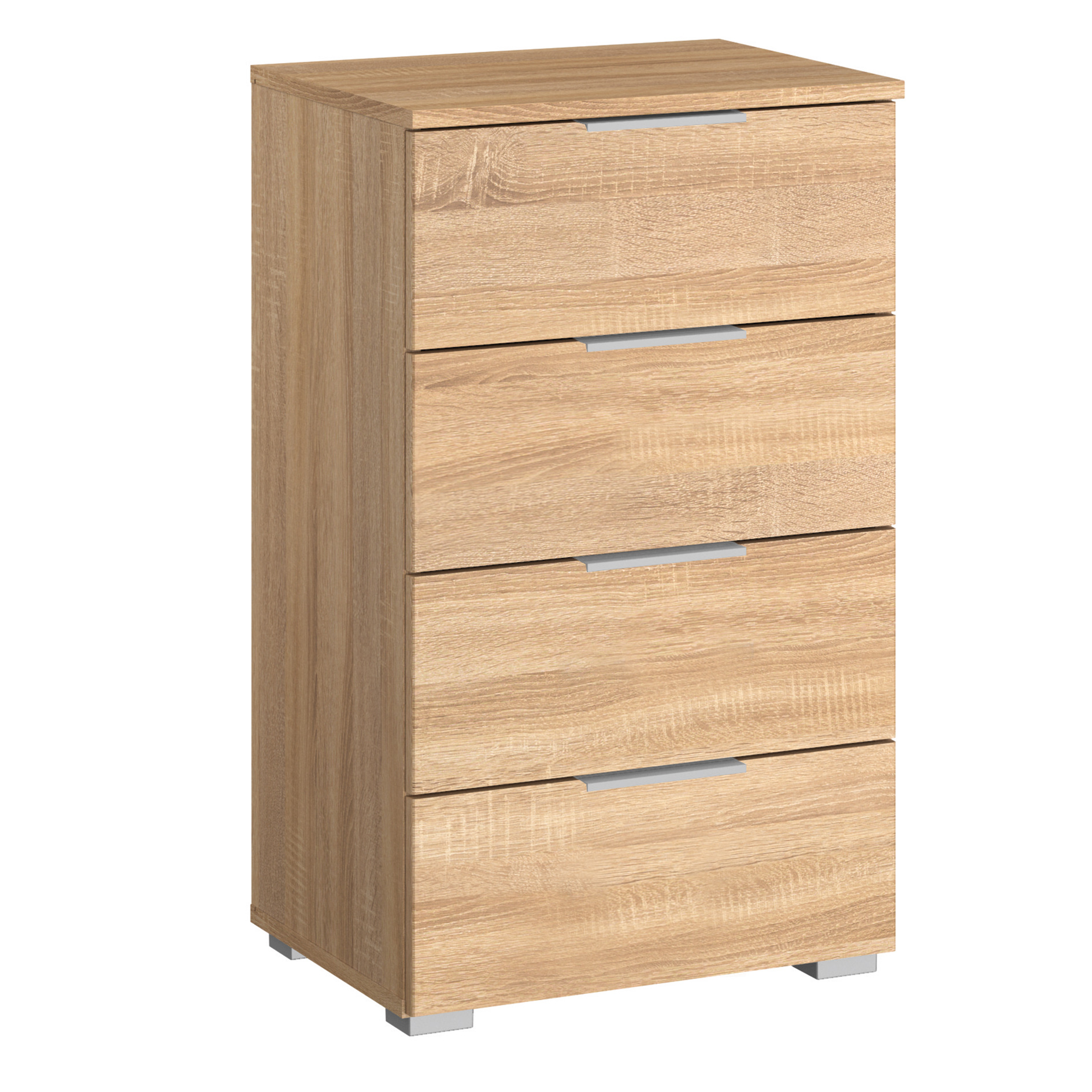 Kommode - Sonoma Eiche - 4 Schubkästen - 47 cm