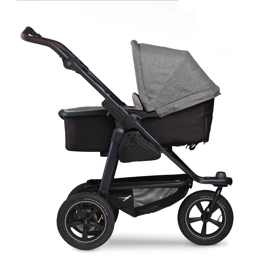 tfk Kombikinderwagen Mono 2 mit Luftrad premium grau
