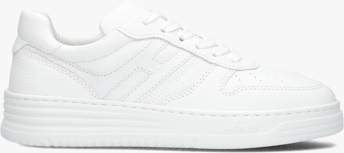 witte hogan lage sneakers h630 allacciato