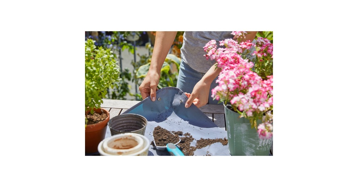 GARDENABeplantingsmat L  (Turquoise/grijs, 507-20)