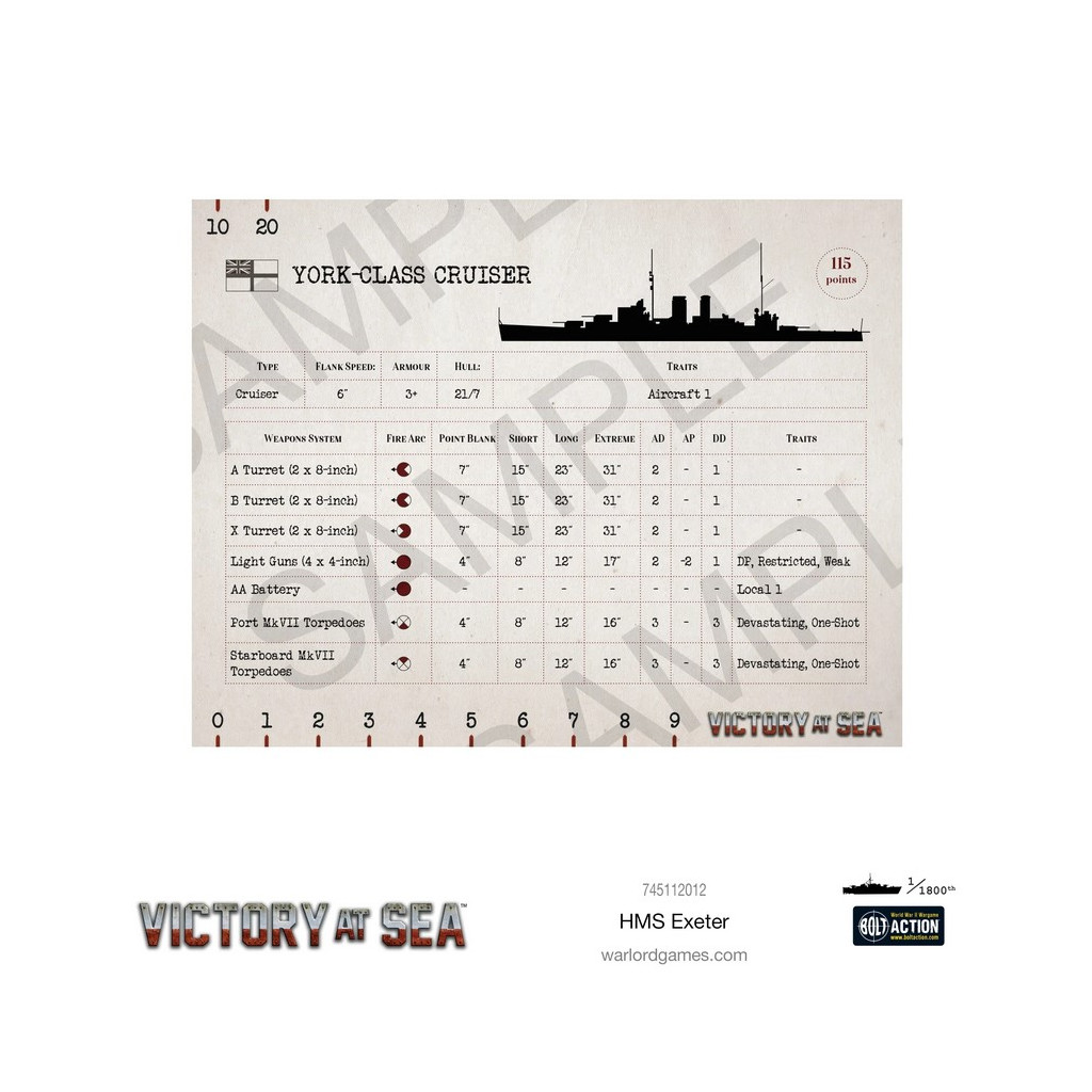 Victory at Sea - HMS Exeter