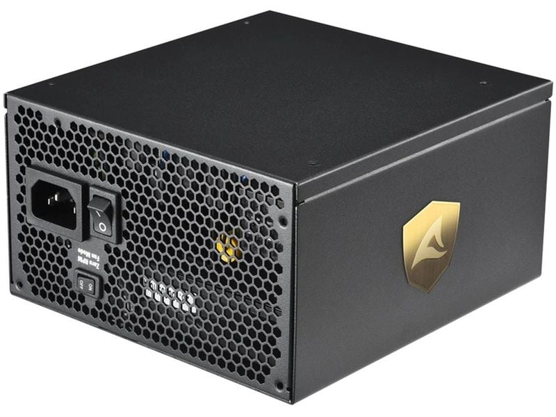 Sharkoon Netzteil Rebel P30 Gold 1000 W, Schwarz Vollmodulares Netzteil mit 135-Millimeter-Lüfter