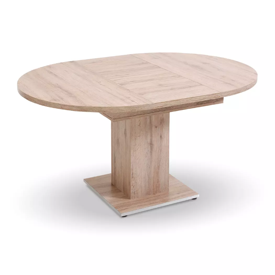 Esstisch mit Auszug Hugo Ø 104/144 cm