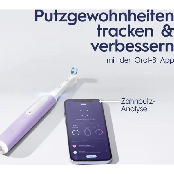 Elektrische Zahnbürste iO Series 4 mit Reiseetui Lavender