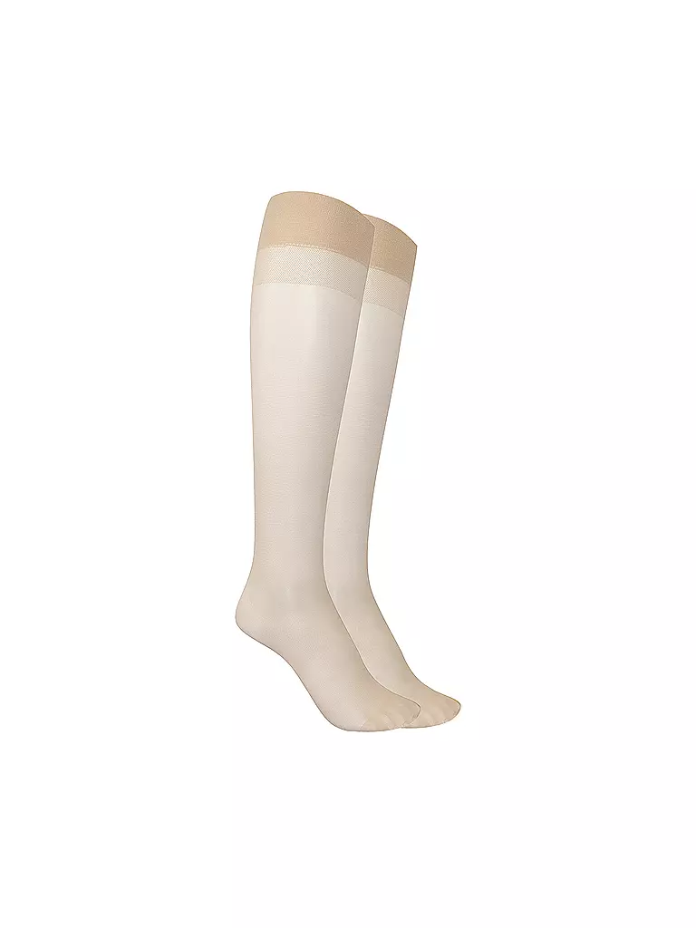 HUDSON Kniestrümpfe 2er Pkg SIMPLY 20 teint beige