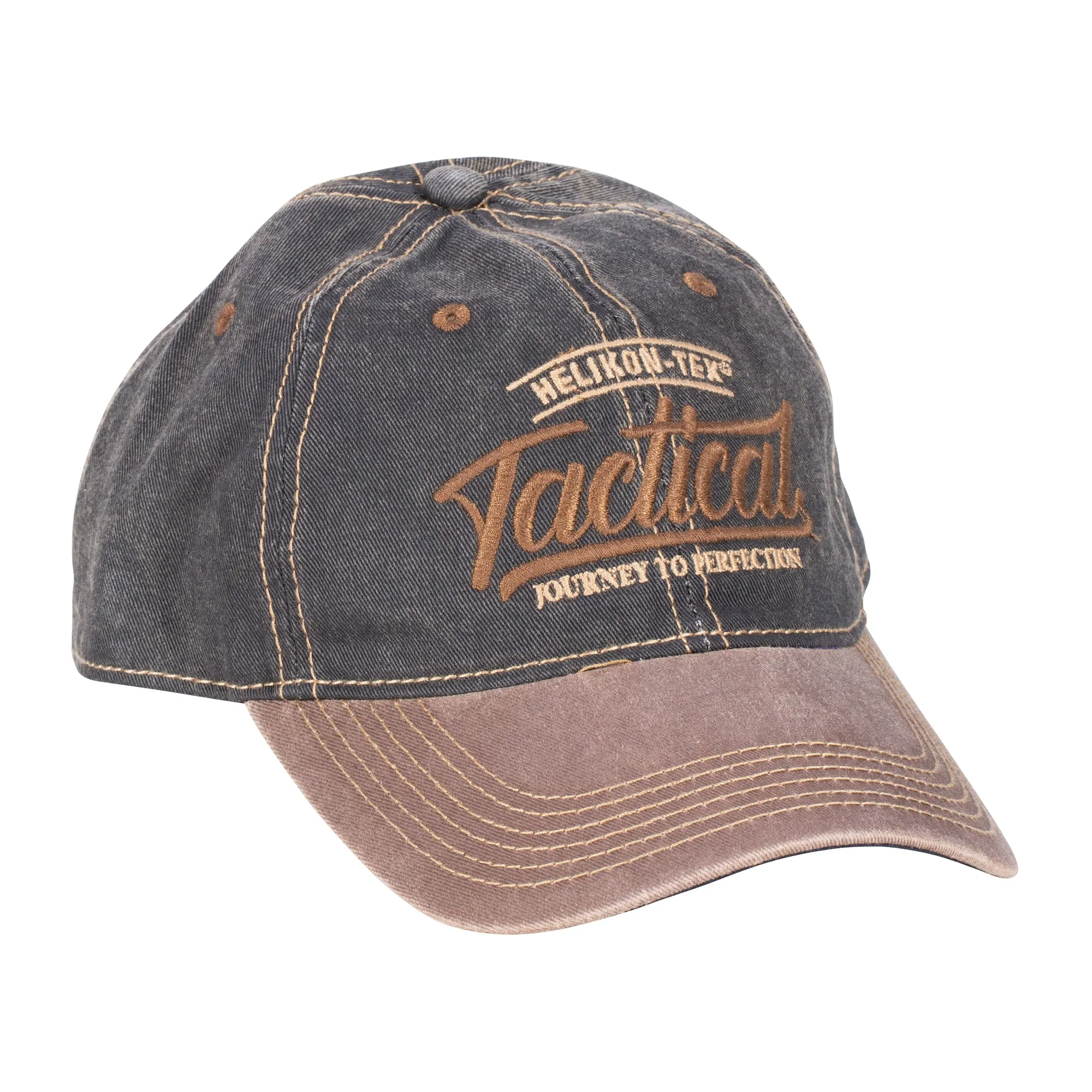 Helikon-Tex -  Helikon-Tex Cap Tactical Snapback Cap dirty washed schwarz braun