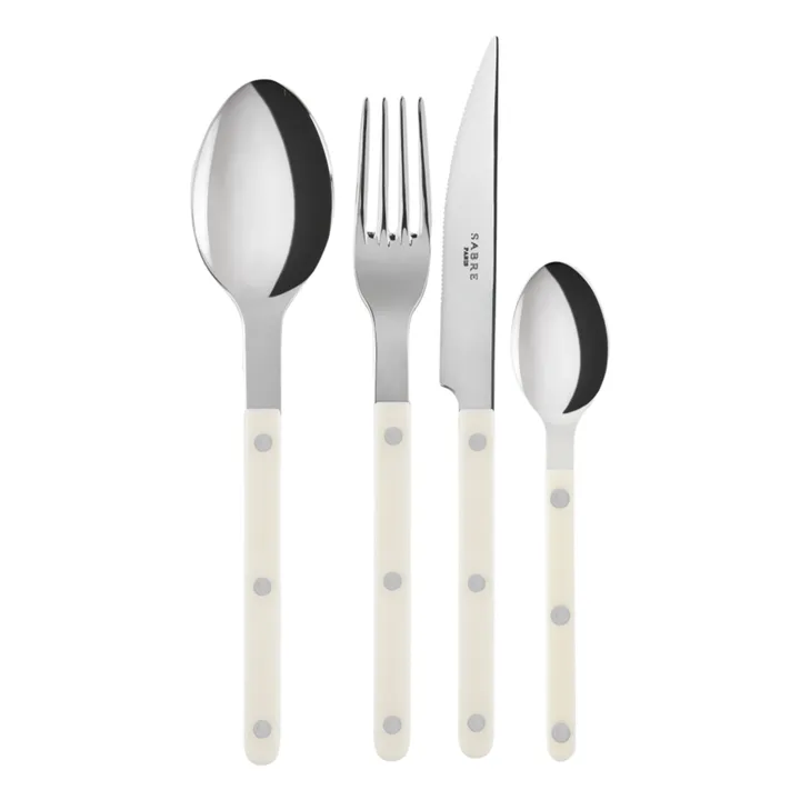 Sabre Couverts 4 pièces - Set de 4 | Ivoire