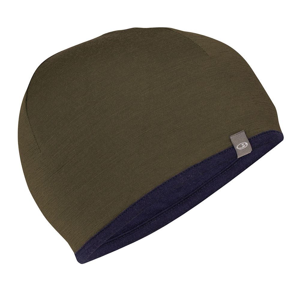 Icebreaker POCKET - Bonnet loden/mid navy